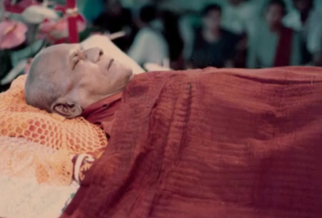 Mahasi Sayadaw passed away pic